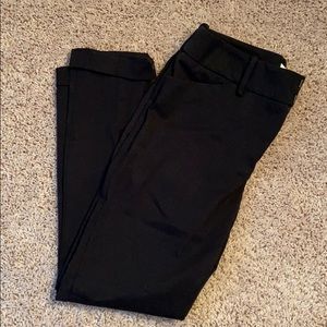 Black dress skinny pants